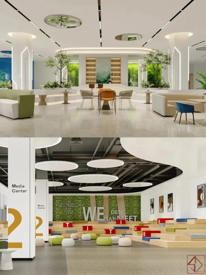 THIẾT KẾ NỘI THẤT VĂN PHÒNG CÔNG TY TECCO BÌNH THẠNH