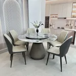 BÀN GHẾ BỌC DA CAO CẤP
MS25