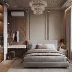 Giường bọc vải cao cấp TTB03
