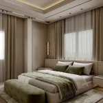 Giường bọc nệm cao cấp TTB22