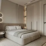 Giường bọc nệm cao cấp TTB23