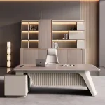 Bàn làm việc giám đốc + trưởng phòng BLVGD08