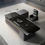 Bàn làm việc giám đốc + trưởng phòng BLVGD10