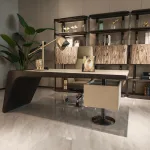 Bàn làm việc giám đốc + trưởng phòng BLVGD13