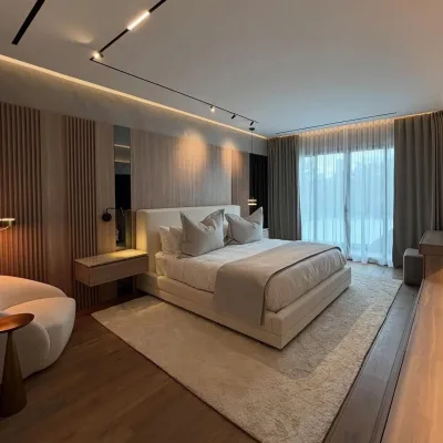 Giường bọc da cao cấp TTB45