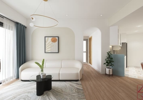 Thiết kế nội thất Chung cư Masteri Thảo Điền – Căn hộ 2PN