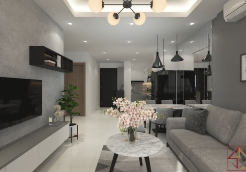 Thiết kế nội thất Chung cư PiCity High Park – Căn hộ 2PN