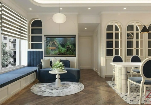 Thiết kế nội thất Chung cư Saigon Pearl – Căn hộ 2PN