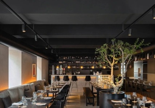 THIẾT KẾ NỘI THẤT NHÀ HÀNG QUẬN 1 PHONG CÁCH INDUSTRIAL CHIC