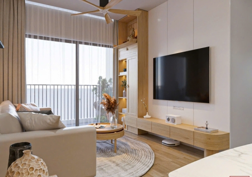 THIẾT KẾ NỘI THẤT CHUNG CƯ DREAMHOME Q8 100M2