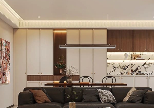 Thiết kế nội thất Nhà phố Bình Chánh