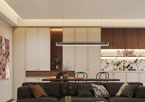 Thiết kế nội thất Nhà phố Bình Chánh