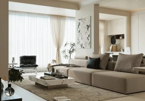 THIẾT KẾ NỘI THẤT CHUNG CƯ MIDORI PARK THE TEN 150M2