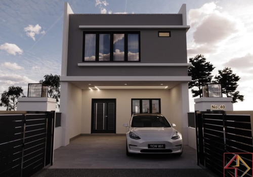 Thiết kế nội thất Nhà phố Long An