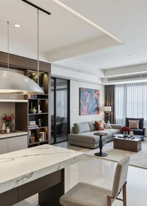 THIẾT KẾ NỘI THẤT CHUNG CƯ EASTMARK CITY 48M2
