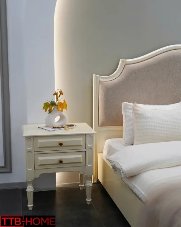 Giường bọc nệm cao cấp TTB08