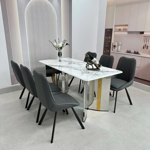 BỘ BÀN ĂN CAO CẤP HIỆN ĐẠI TTB HOME MÃ KH009 
