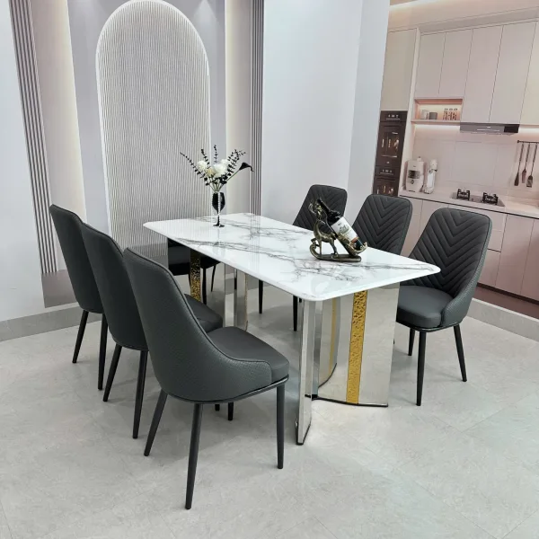 BỘ BÀN ĂN CAO CẤP HIỆN ĐẠI TTB HOME MÃ KH009 