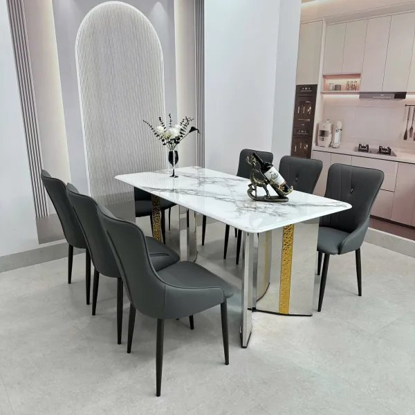 BỘ BÀN ĂN CAO CẤP HIỆN ĐẠI TTB HOME MÃ KH009 