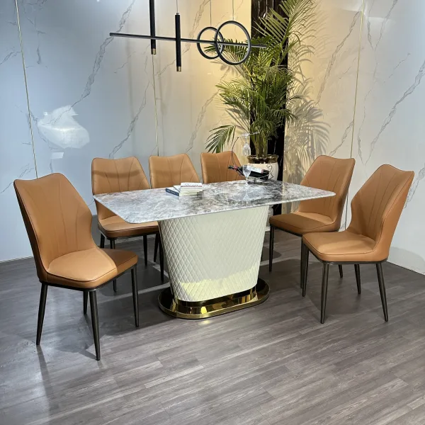 BỘ BÀN ĂN CAO CẤP TTB HOME MÃ KH003