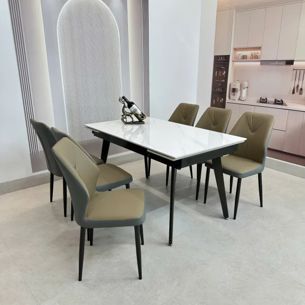 BỘ BÀN ĂN CAO CẤP TTB HOME MÃ KH014