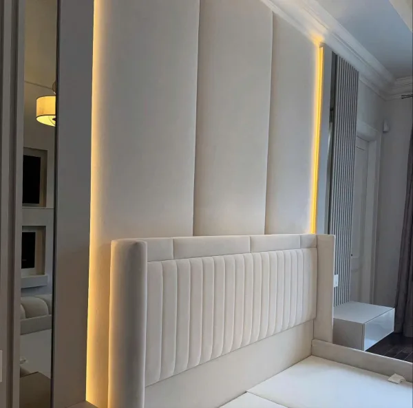 Giường bọc nệm cao cấp TTB24