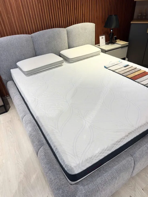 Giường bọc nệm cao cáo 