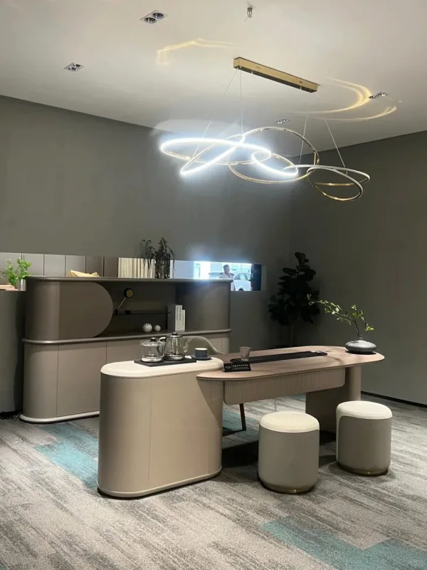 Bàn làm việc giám đốc + trưởng phòng BLVGD07