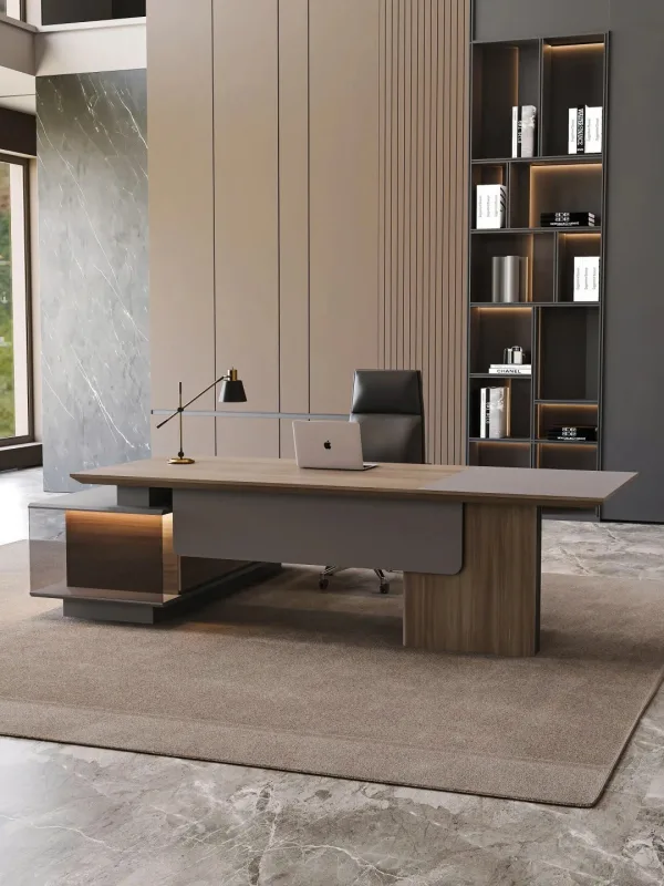 Bàn làm việc giám đốc + trưởng phòng BLVGD09