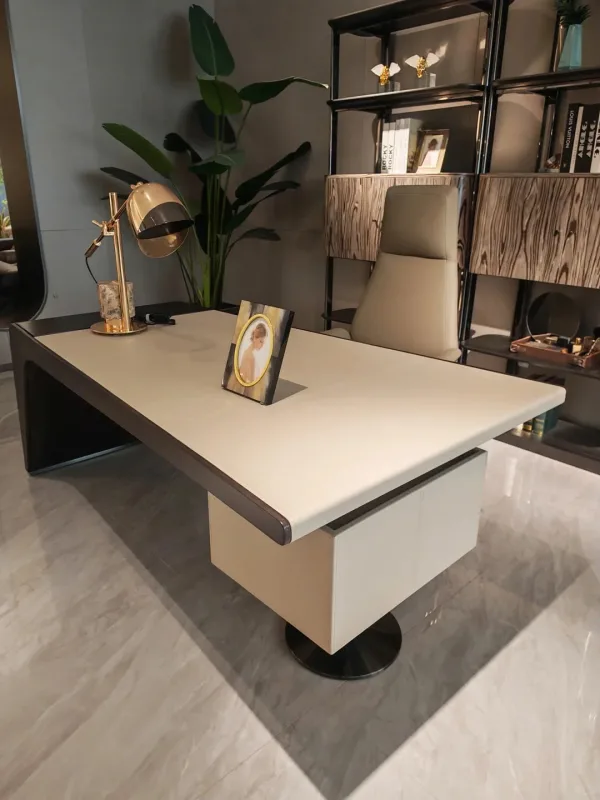 Bàn làm việc giám đốc + trưởng phòng BLVGD13