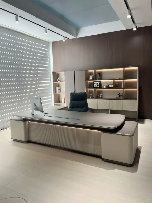 Bàn làm việc giám đốc + trưởng phòng BLVGD17