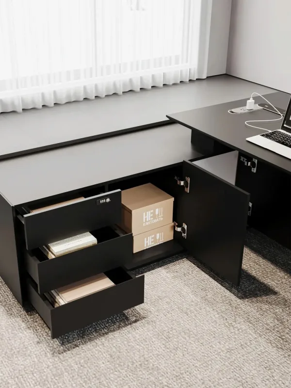 Bàn làm việc giám đốc + trưởng phòng BLVGD31