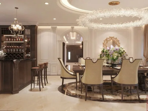 Thiết kế nội thất Biệt thự Quận 1
