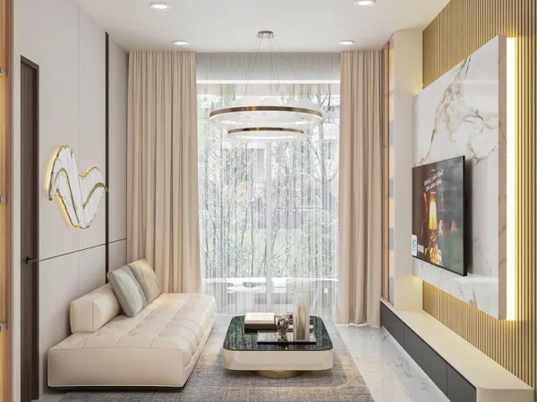 Thiết kế nội thất Chung cư Diamond Centery – Căn hộ 2PN
