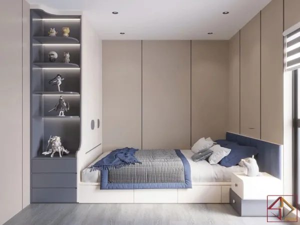 Thiết kế nội thất Chung cư Diamond Centery – Căn hộ Duplex