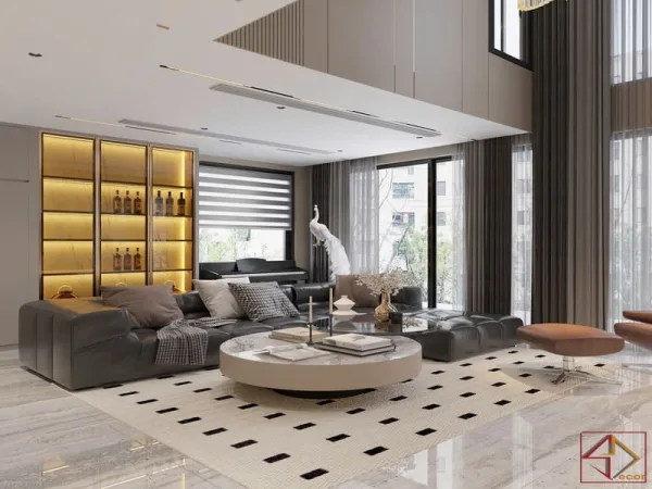 Thiết kế nội thất Chung cư Diamond Centery – Căn hộ Duplex