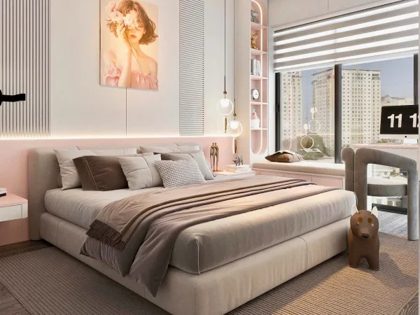 Thiết kế nội thất Chung cư Diamond Centery – Căn hộ Duplex
