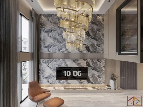 Thiết kế nội thất Chung cư Diamond Centery – Căn hộ Duplex