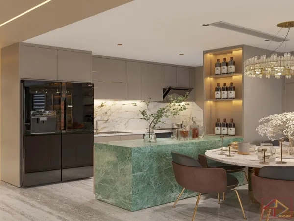 Thiết kế nội thất Chung cư Diamond Centery – Căn hộ Duplex