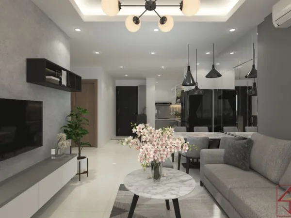 Thiết kế nội thất Chung cư PiCity High Park – Căn hộ 2PN