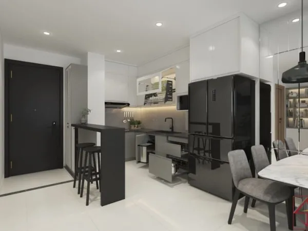 Thiết kế nội thất Chung cư PiCity High Park – Căn hộ 2PN