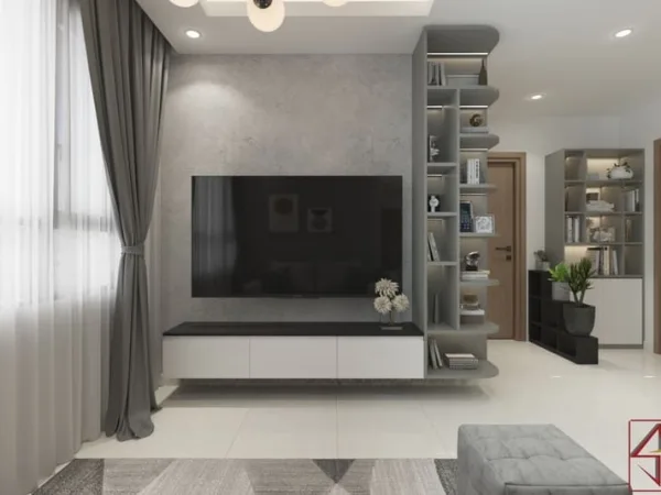 Thiết kế nội thất Chung cư PiCity High Park – Căn hộ 2PN