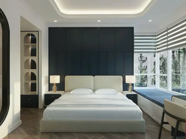 Thiết kế nội thất Chung cư Saigon Pearl – Căn hộ 2PN