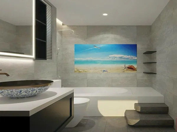 Thiết kế nội thất Chung cư Saigon Pearl – Căn hộ 2PN