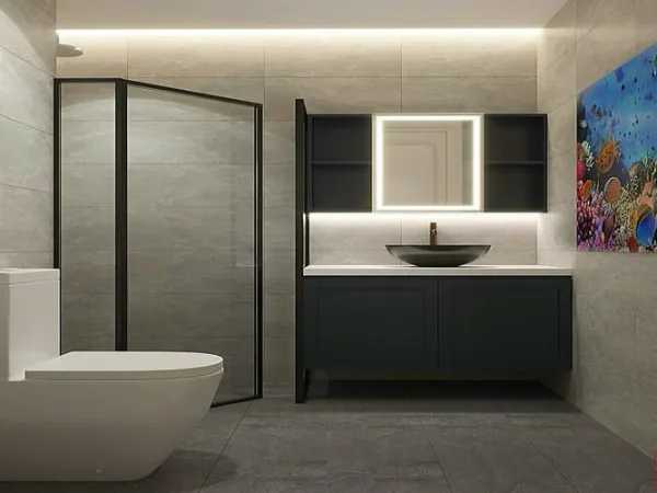 Thiết kế nội thất Chung cư Saigon Pearl – Căn hộ 2PN