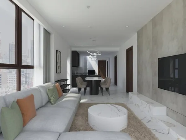 Thiết kế nội thất Chung cư The Metropole Thủ Thiêm – Căn hộ Duplex