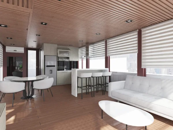 Thiết kế nội thất Chung cư The Metropole Thủ Thiêm – Căn hộ Duplex