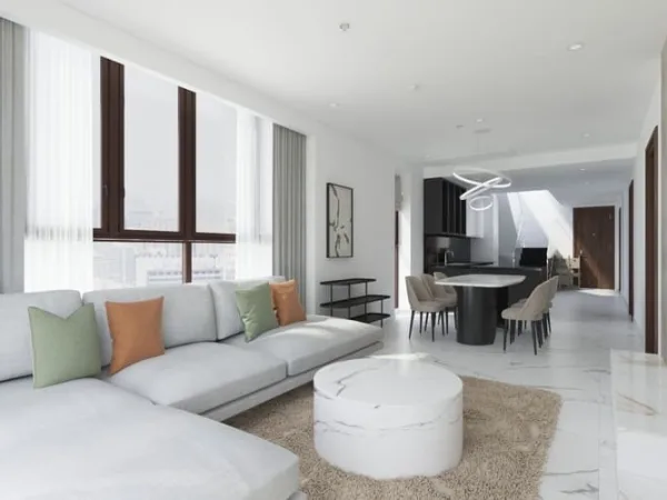 Thiết kế nội thất Chung cư The Metropole Thủ Thiêm – Căn hộ Duplex