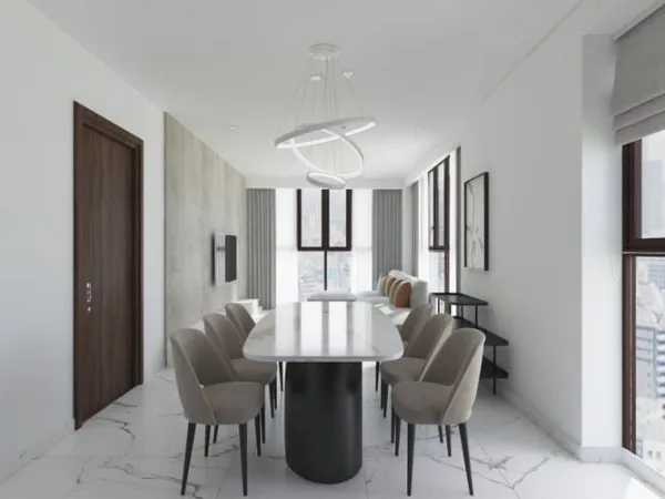 Thiết kế nội thất Chung cư The Metropole Thủ Thiêm – Căn hộ Duplex