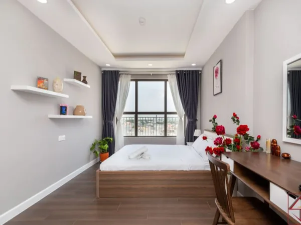 Thiết kế thi công nội thất Chung cư The Sun Avenue  – Căn hộ 2PN